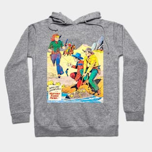 The River Money Western Robbery Cowboy Retro Broncho Bill Comic Hoodie